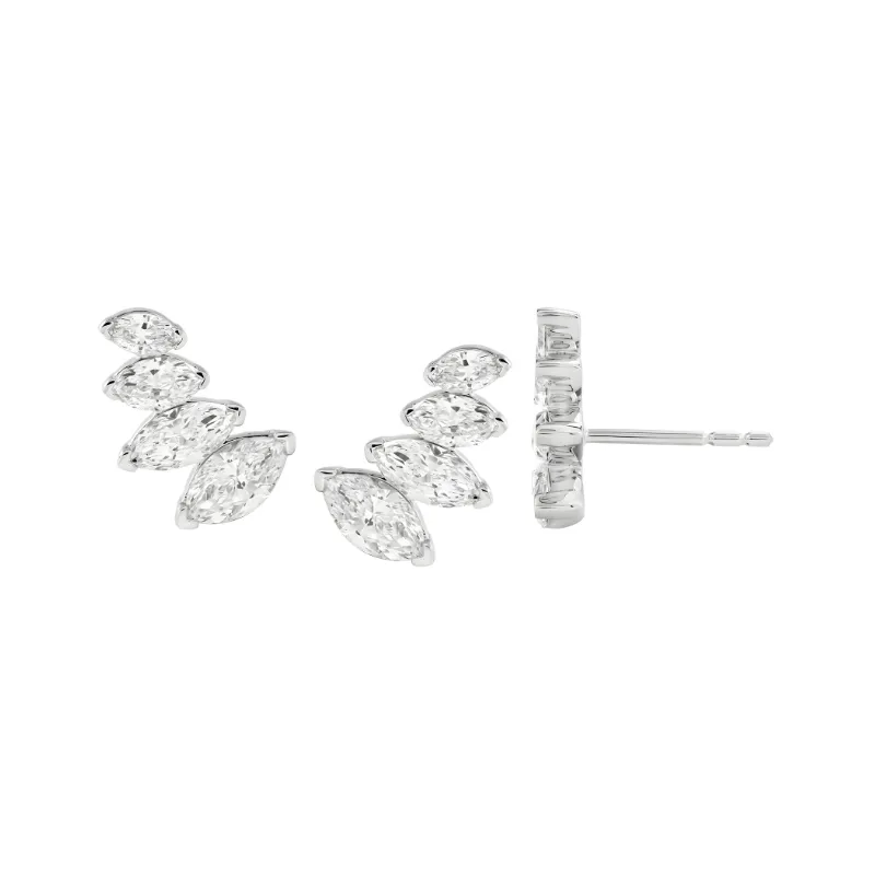 עגיל מוט פרפר