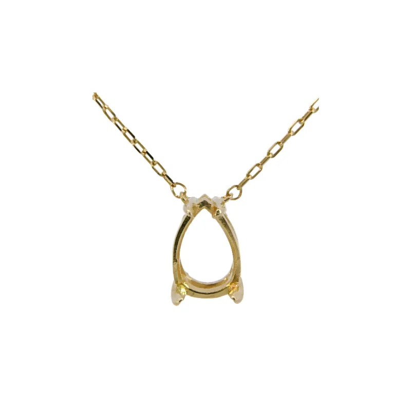 שרשרת תליון טיפה לשיבוץ