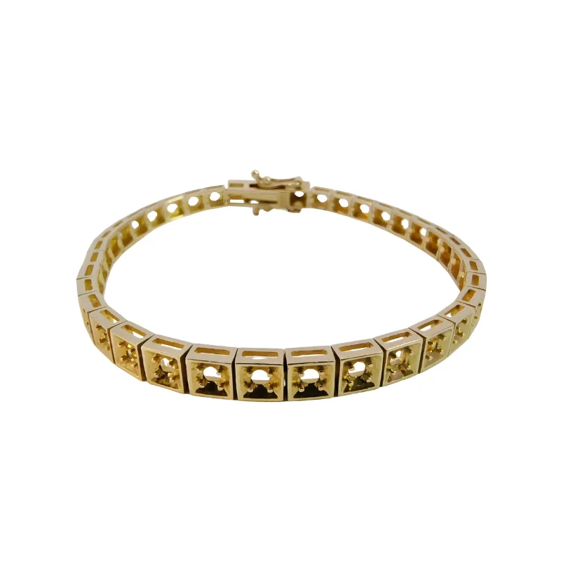 צמיד טניס שוקולד